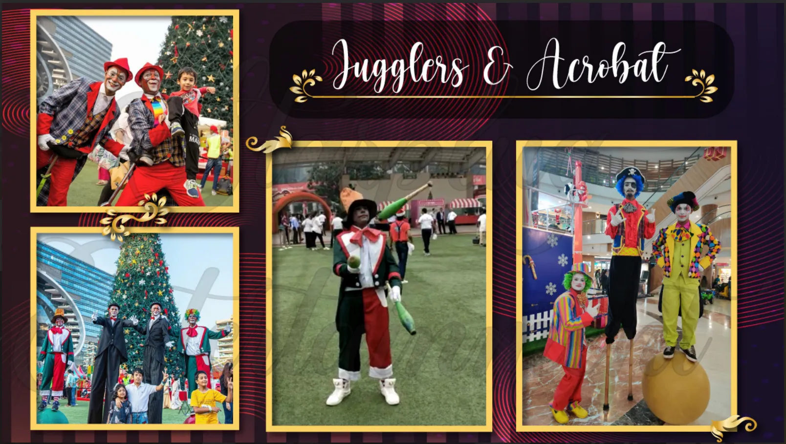 Jugglers & Acrobats performance